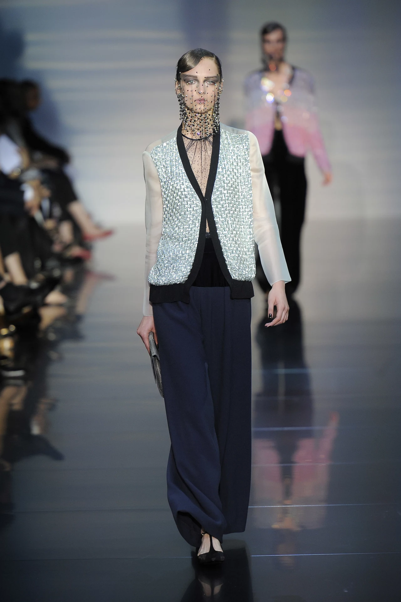 Daga Ziober na pokazie Giorgio Armani Prive Daga Ziober na pokazie Giorgio Armani Prive