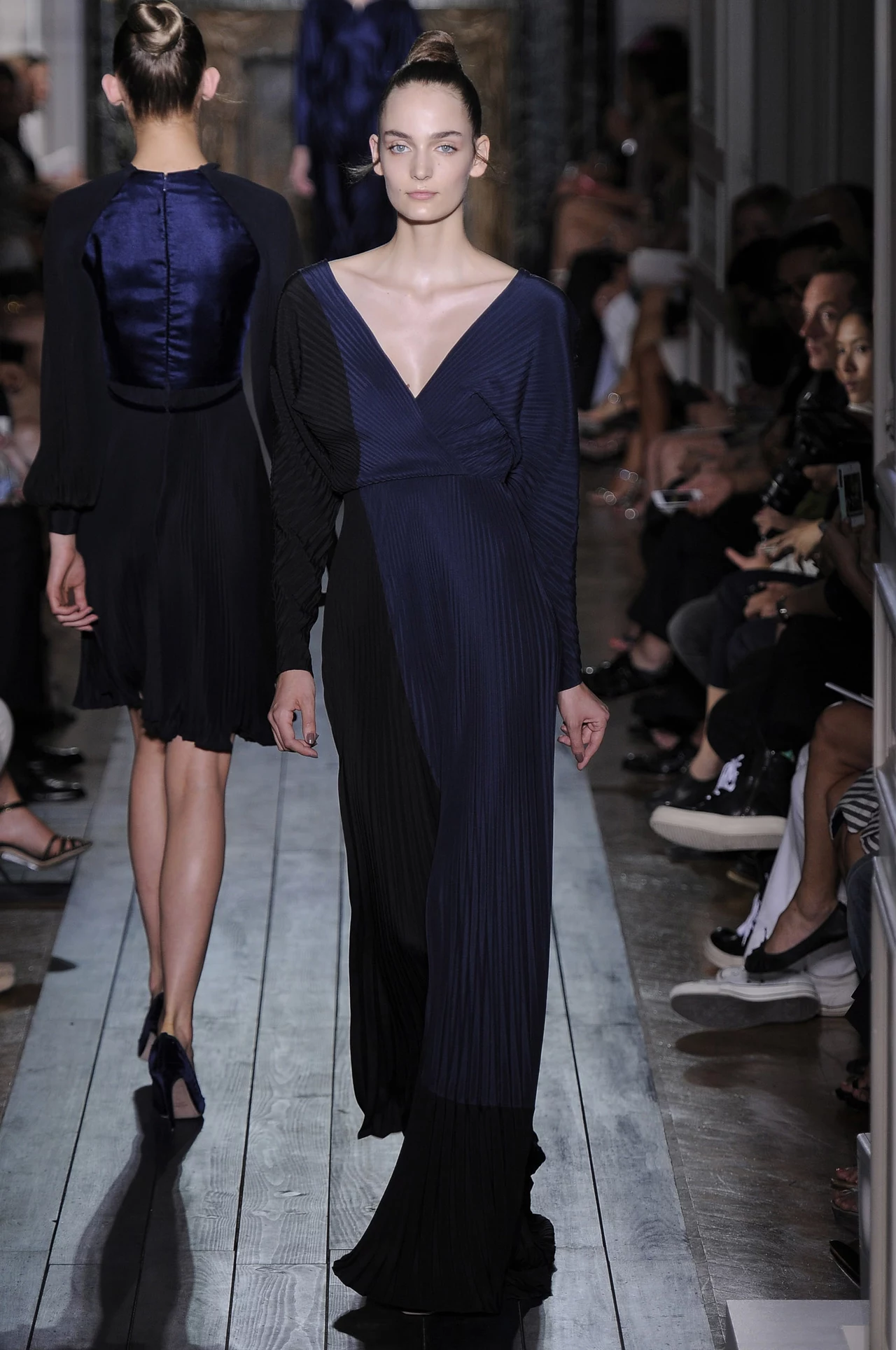 Zuzanna Bijoch na pokazie Valentino Zuzanna Bijoch na pokazie Valentino
