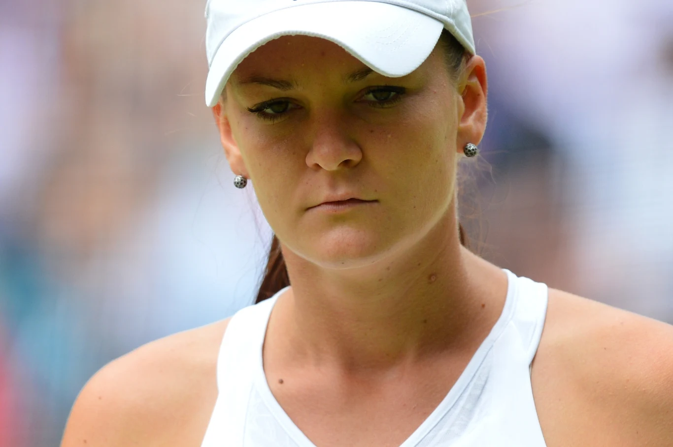 Agnieszka Radwańska w finale Wimbledonu mierzyła się z Sereną Williams