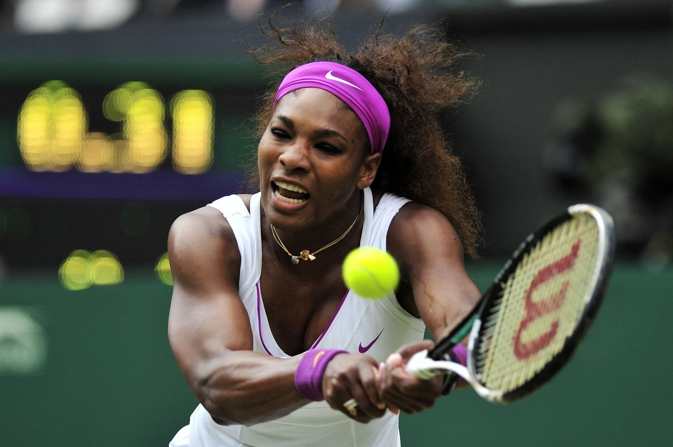 Agnieszka Radwańska w finale Wimbledonu mierzyła się z Sereną Williams
