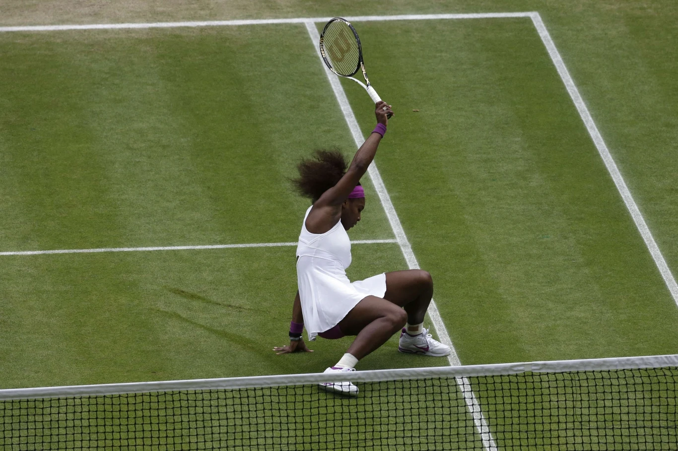 Agnieszka Radwańska w finale Wimbledonu mierzyła się z Sereną Williams
