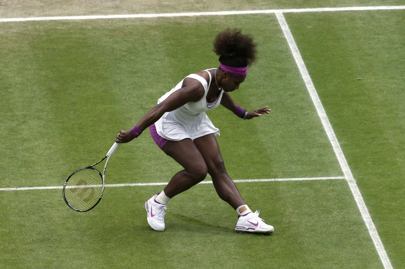 Agnieszka Radwańska w finale Wimbledonu mierzyła się z Sereną Williams