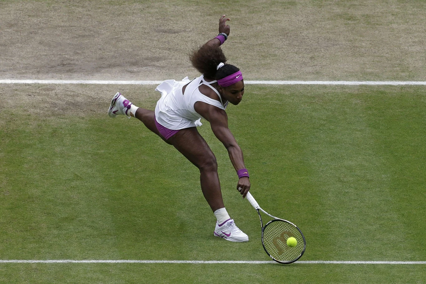 Agnieszka Radwańska w finale Wimbledonu mierzyła się z Sereną Williams