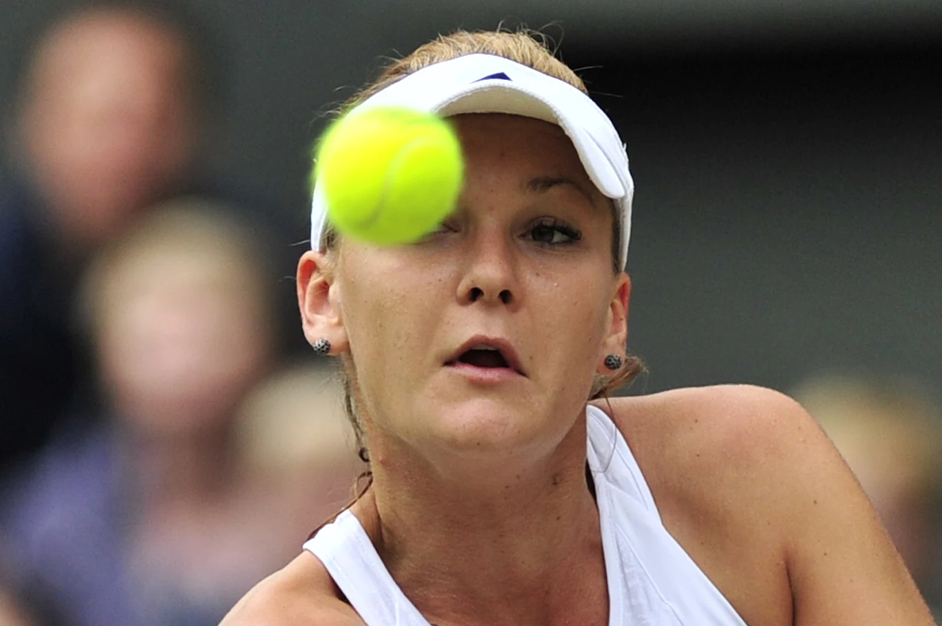 Agnieszka Radwańska w finale Wimbledonu mierzyła się z Sereną Williams