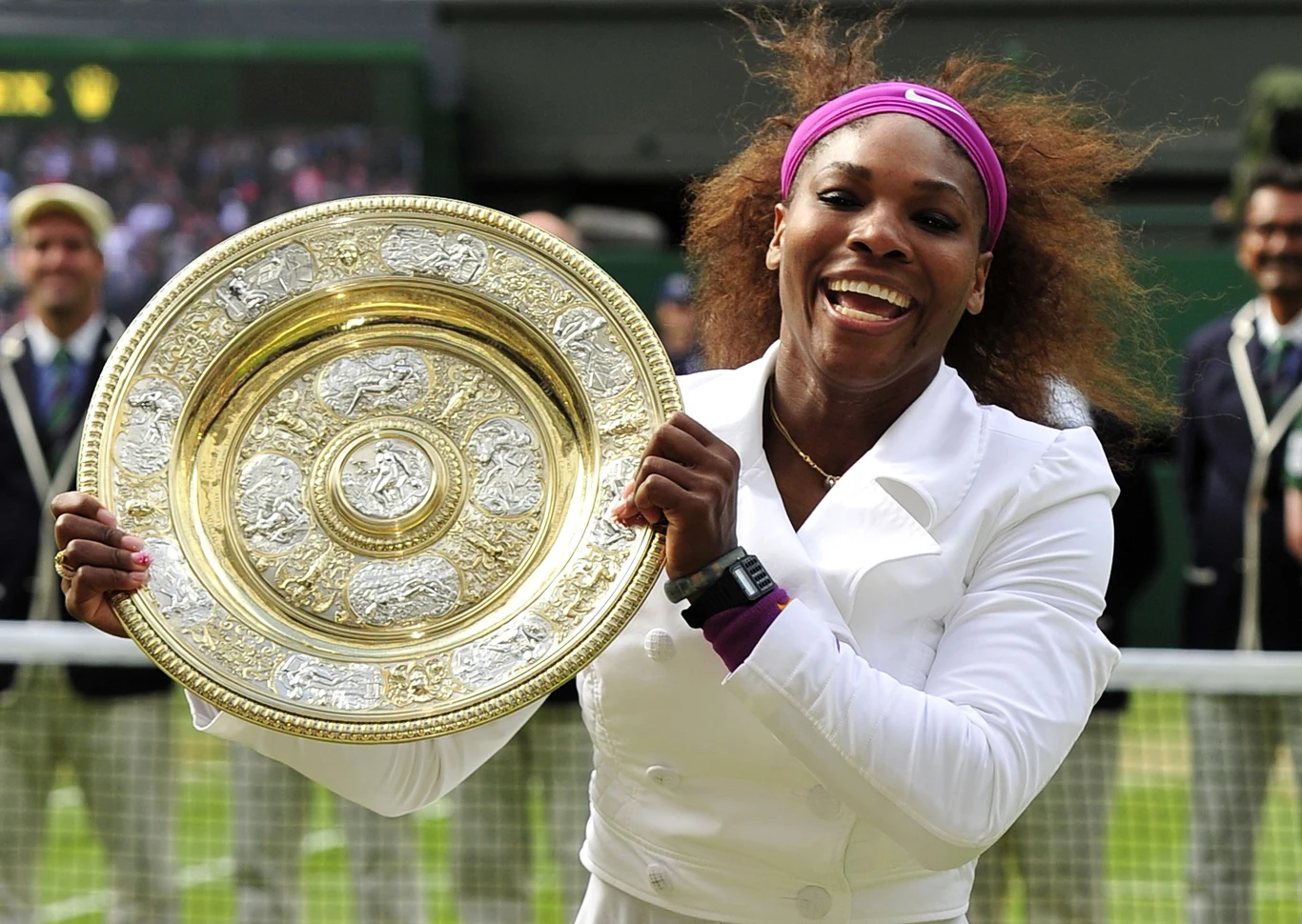 Agnieszka Radwańska w finale Wimbledonu mierzyła się z Sereną Williams