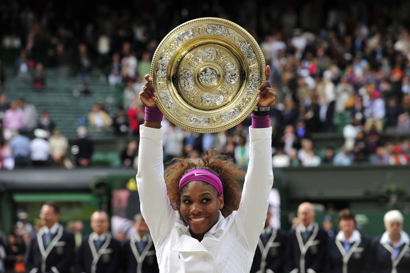 Agnieszka Radwańska w finale Wimbledonu mierzyła się z Sereną Williams