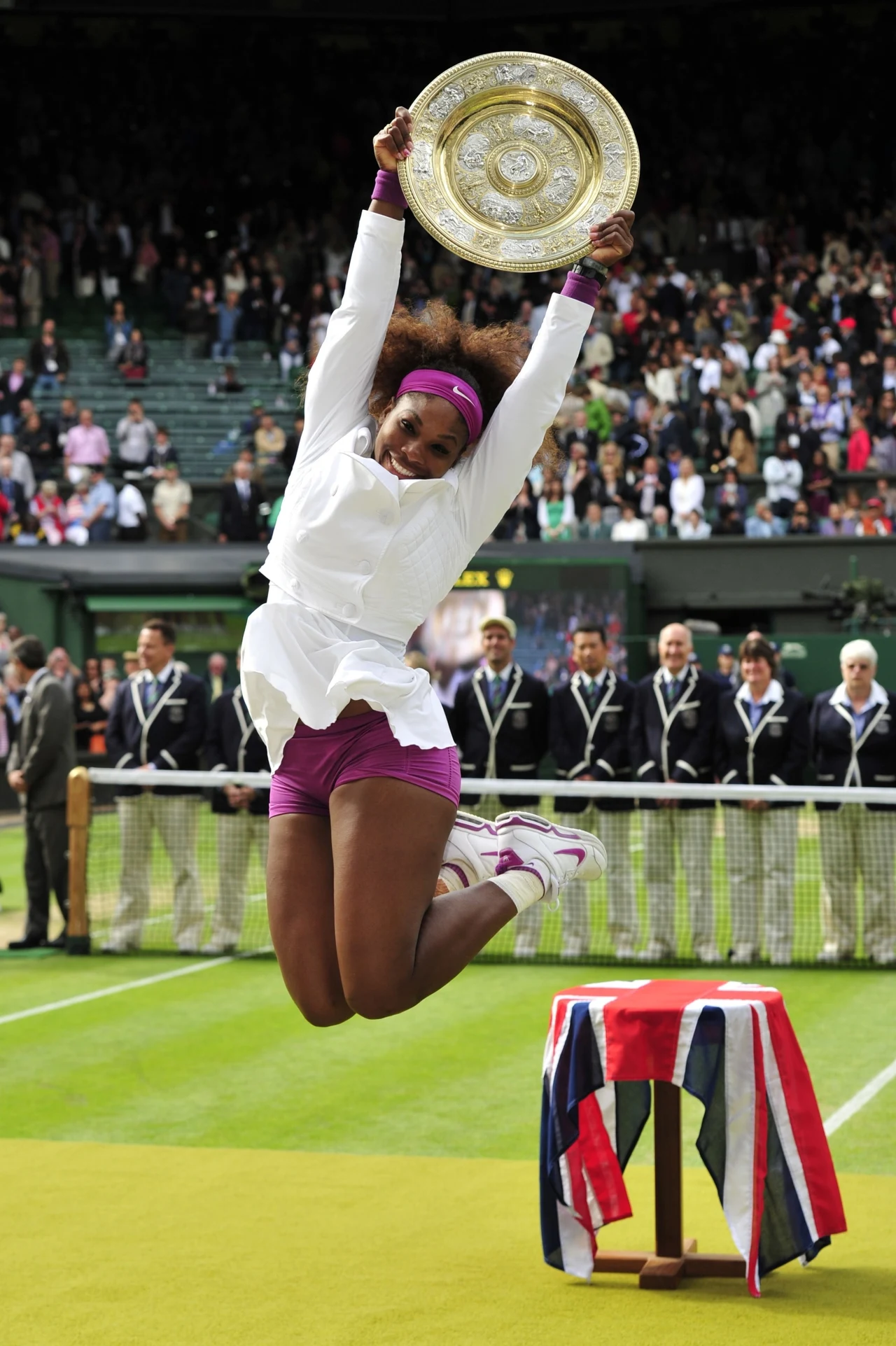 Agnieszka Radwańska w finale Wimbledonu mierzyła się z Sereną Williams