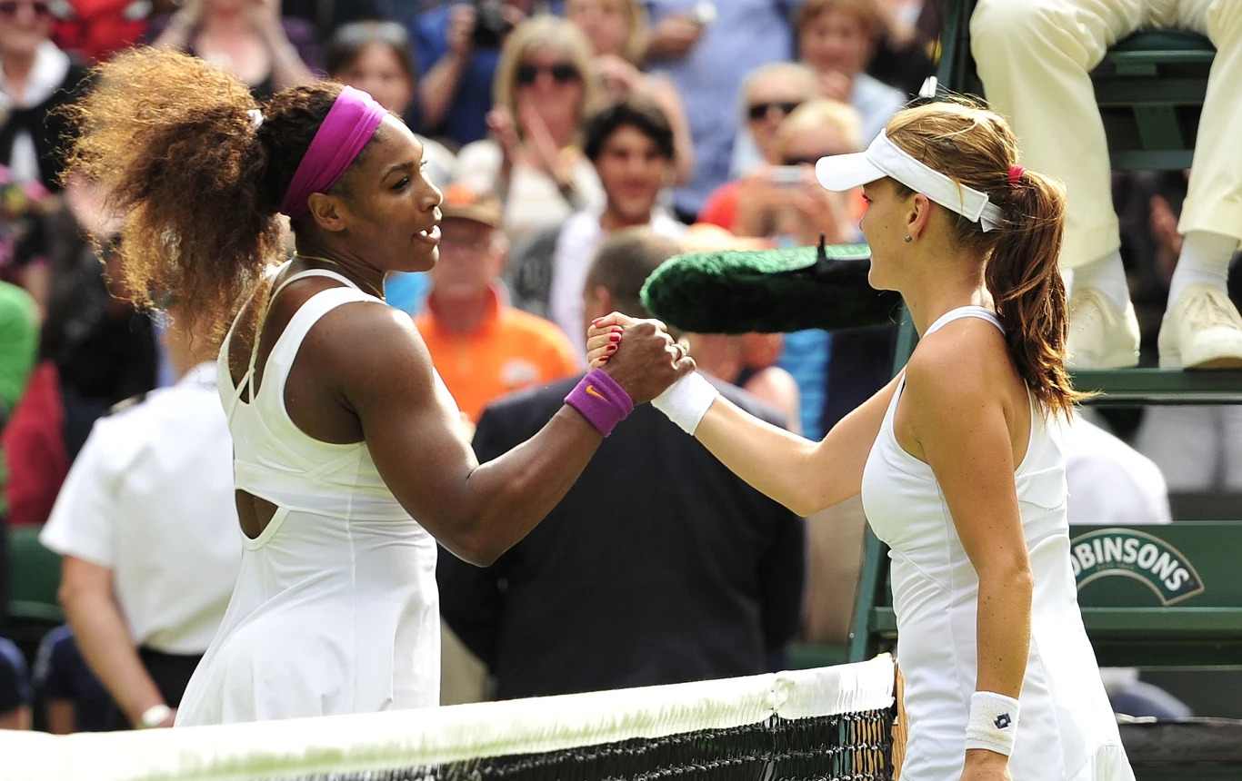 Agnieszka Radwańska w finale Wimbledonu mierzyła się z Sereną Williams