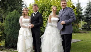 Podwójna uroczystość zaślubin Wiktorii (Halszka Lehman) z Rysiem (Mirosław Kotowicz) oraz Emilki (Anna Ilczuk) z Bartkiem (Rafał Kwietniewski) zgromadzi całe Wadlewo!