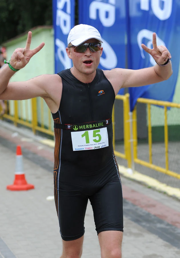 ... choć na dalszych etapach zmęczenie zaczynało mu się dawać we znaki