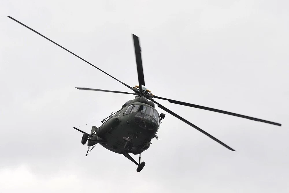 Mil Mi-8 z którego bardzo często korzystają jednostki specjalne