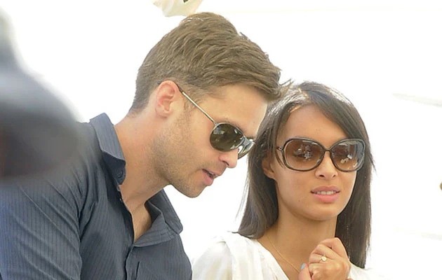 Maciek Zakościelny z narzeczoną Dianą Maciek Zakościelny z narzeczoną Dianą