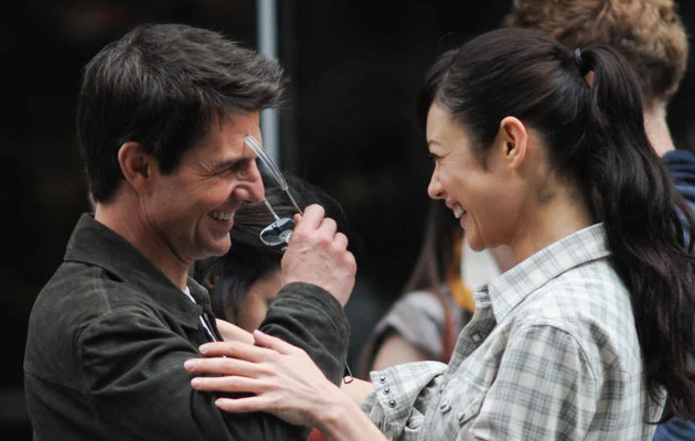 Tom Cruise i Olga Kurylenko Tom Cruise i Olga Kurylenko