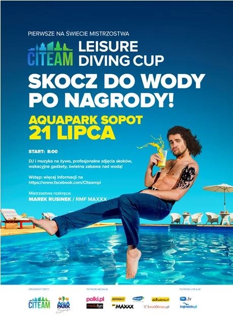 Zawody startują już w sobotę, 21 lipca, w Aquapark Sopot