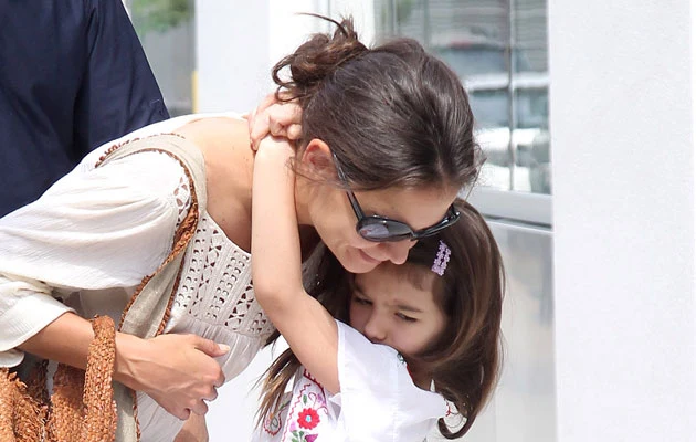 Katie Holmes z córką Suri