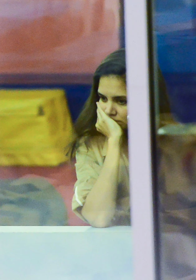 Wyglądała na bardzo zatroskaną