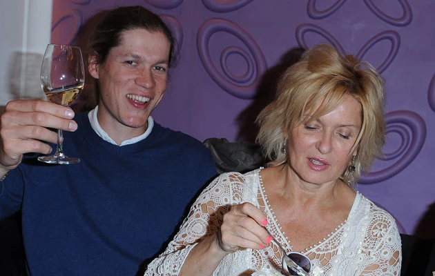 Ewa Kasprzyk ze swoim młodym wybrankiem