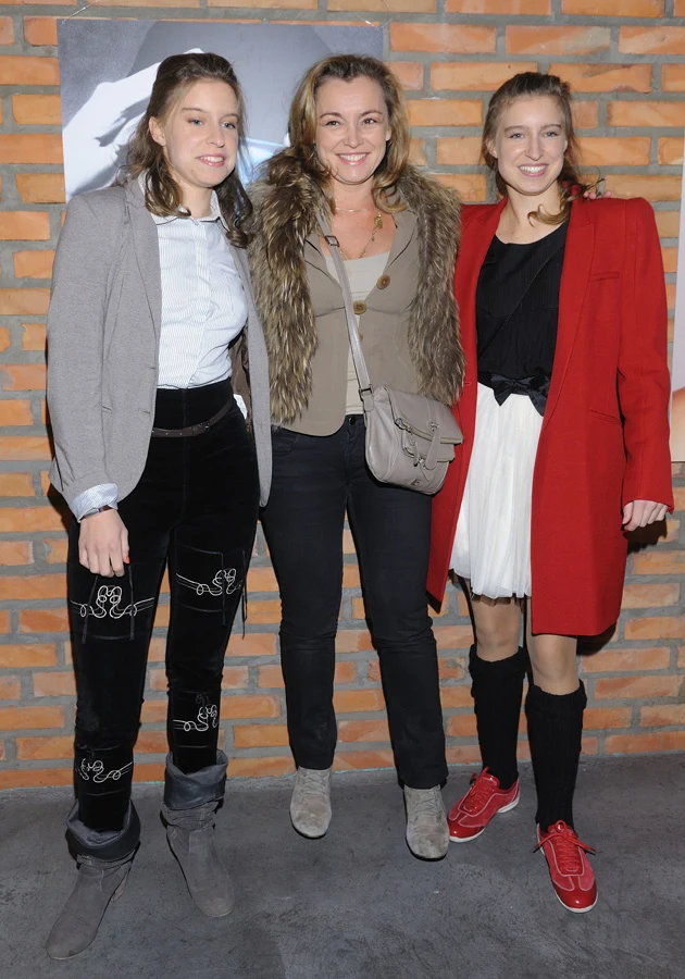 Katarzyna Chrzanowska z córkami Katarzyna Chrzanowska z córkami