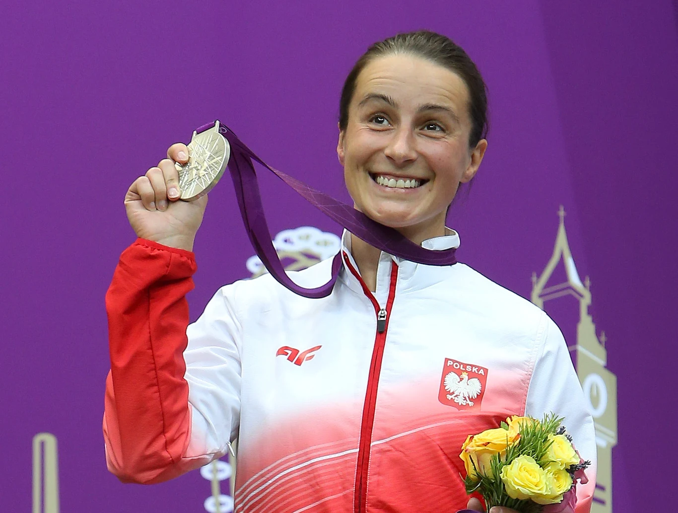 Sylwia Bogacka ze srebrnym medalem