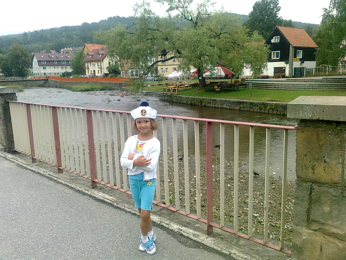 Lądek Zdrój,ale czapka jeszcze znad morza:) Lądek Zdrój,ale czapka jeszcze znad morza:)