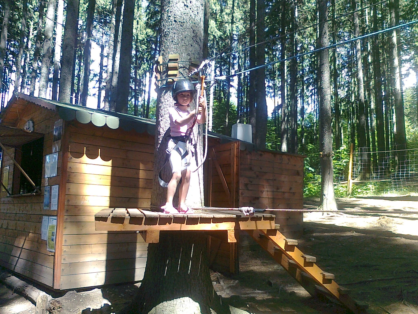 park linowy w Kudowie Zdrój park linowy w Kudowie Zdrój