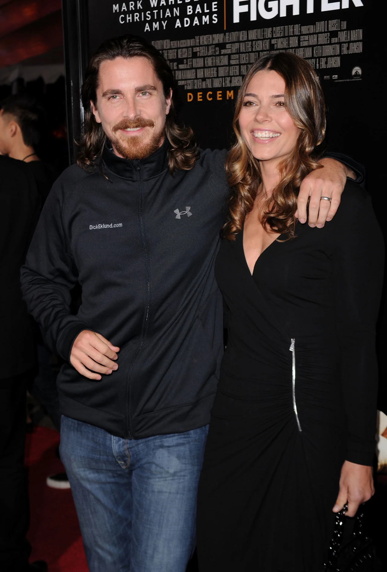 Christian Bale z żoną - Sibi Blazic, osobistą asystentką Winony Rider. Para ma ośmieletnią córkę Emmaline Christian Bale z żoną - Sibi Blazic, osobistą asystentką Winony Rider. Para ma ośmieletnią córkę Emmaline