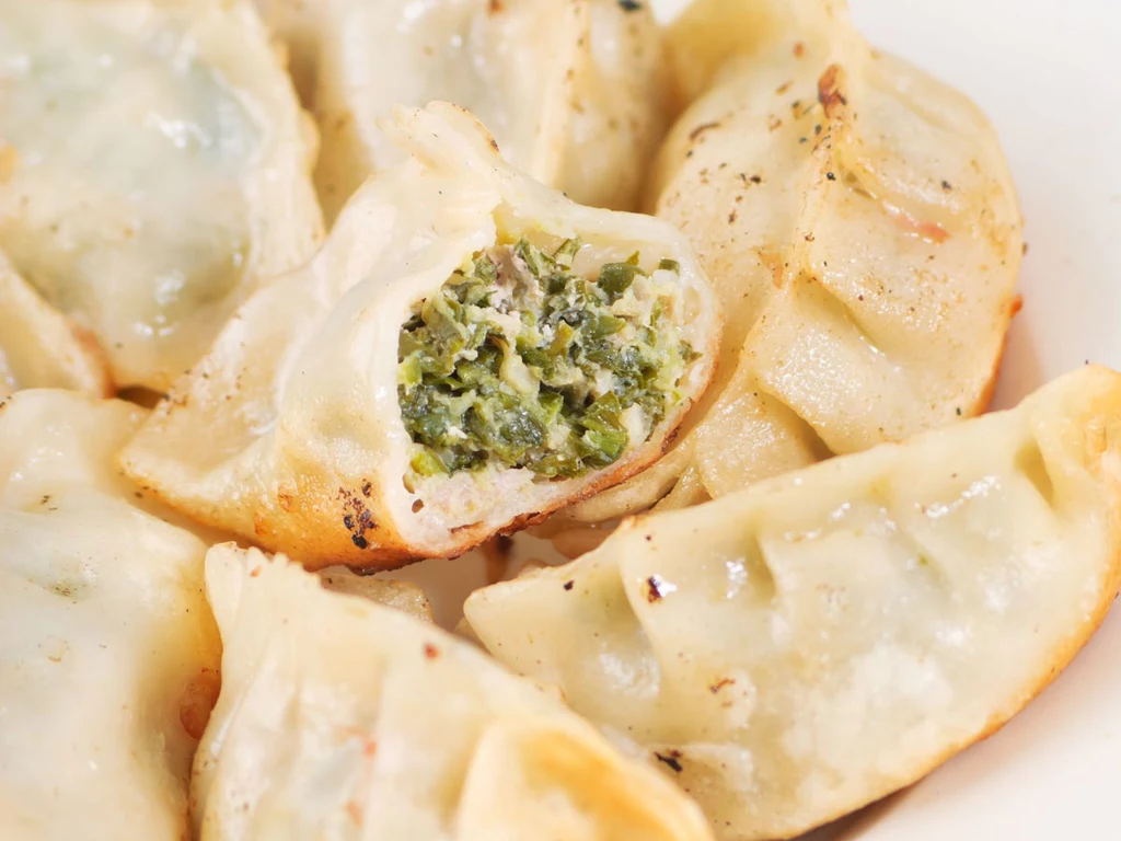 Pierogi ze szpinakiem Pierogi ze szpinakiem