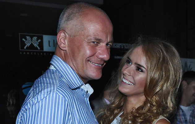 Piotr Zelt ze swoją dziewczyną Moniką Ordowską. Kibicowała ukochanemu? Piotr Zelt ze swoją dziewczyną Moniką Ordowską. Kibicowała ukochanemu?