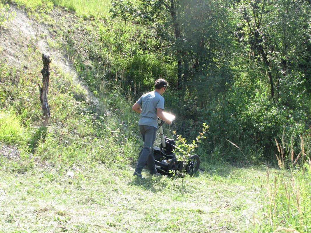 Poszukiwania ciała mężczyzny na hałdzie kopalnianej