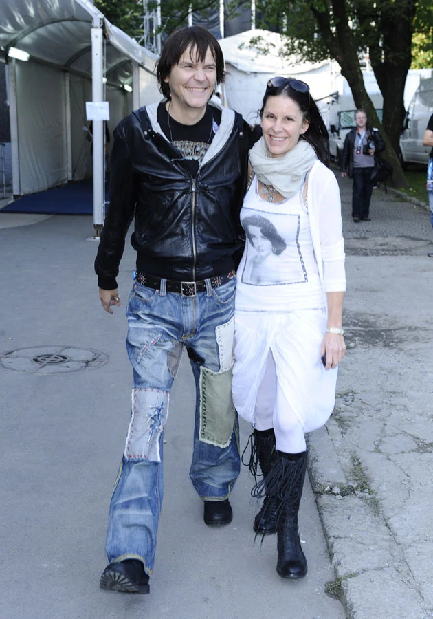 Gawliński z żoną Moniką