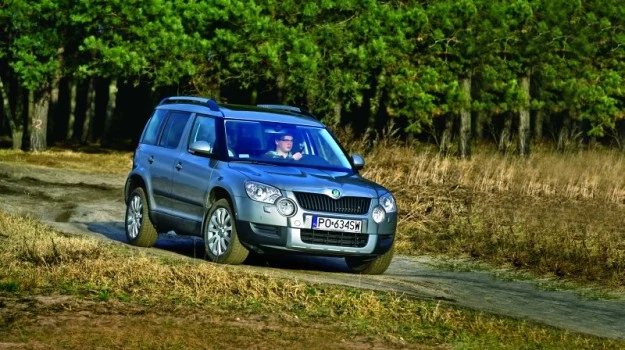 Skoda Yeti 2.0 TDI w wersji o mocy 110 KM dostępna jest w wersji z napędem na przód lub 4x4 (dopłata 9500 zł).