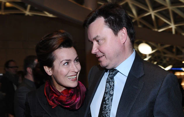 Danuta Stenka z mężem Januszem Grzelakiem Danuta Stenka z mężem Januszem Grzelakiem