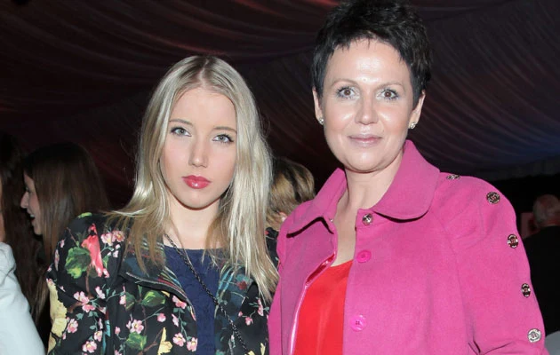 Małgorzata Pieńkowska z córką Inką Małgorzata Pieńkowska z córką Inką