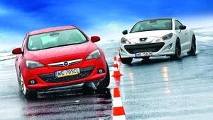 Porównanie: Opel Astra GTC 1.6T, Peugeot RCZ 1.6 THP