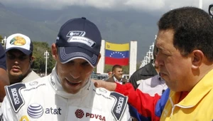 Pastor Maldonado i Hugo Chavez