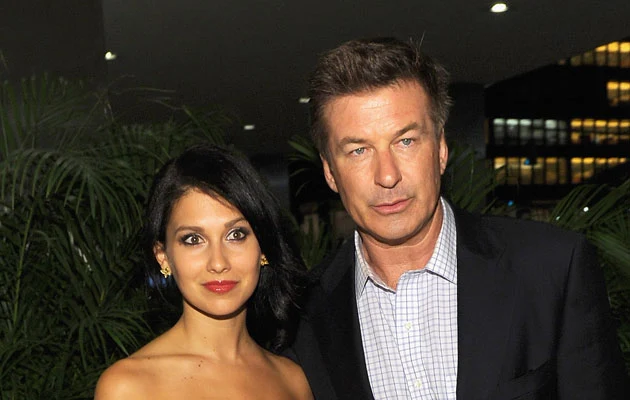 Alec Baldwin z żoną Hilarią Alec Baldwin z żoną Hilarią