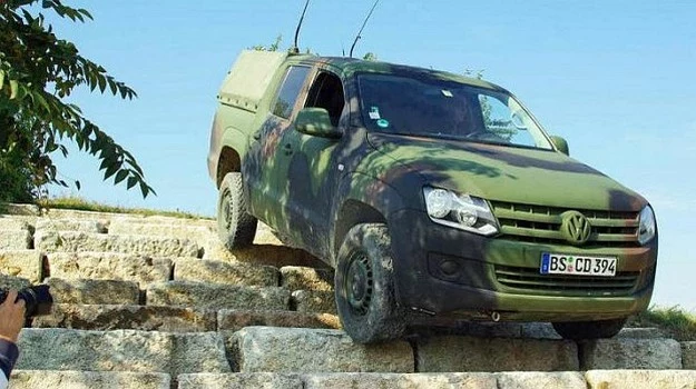 Lekki wielozadaniowy pojazd (LMPV) Rheinmetall Defense na bazie VW Amaroka.