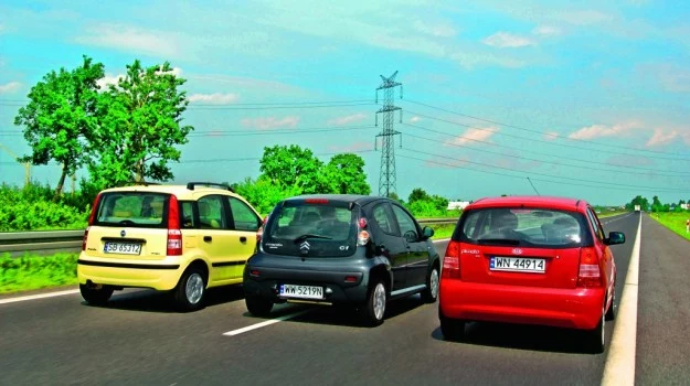 Jeśli zależy nam na 5 miejscach, wybór ogranicza się do Picanto i Pandy.