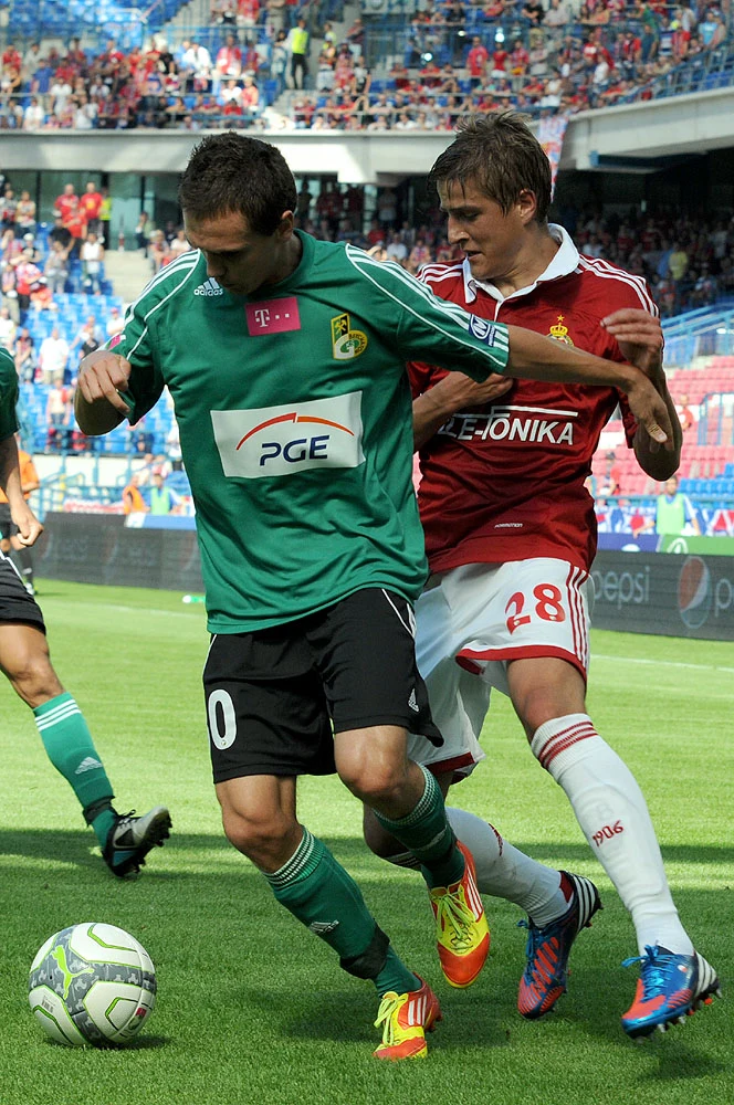 Zwycięskiego gola Wisła strzeliła w doliczonym czasie gry, a do siatki trafił Cwetan Genkow