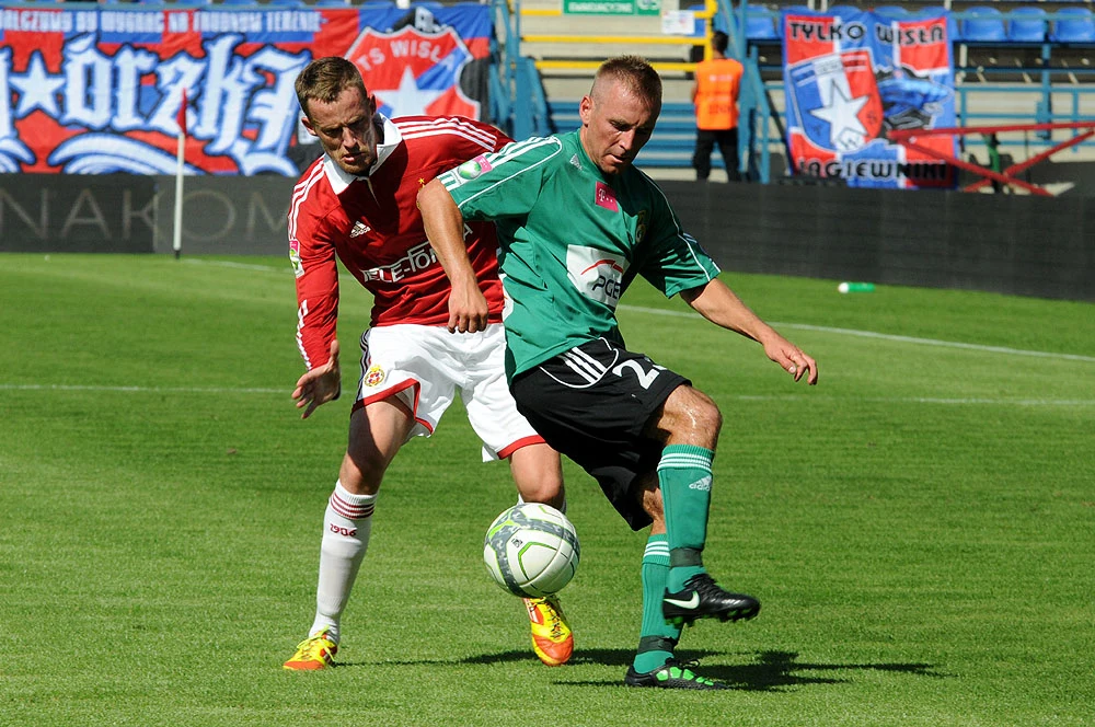 Zwycięskiego gola Wisła strzeliła w doliczonym czasie gry, a do siatki trafił Cwetan Genkow