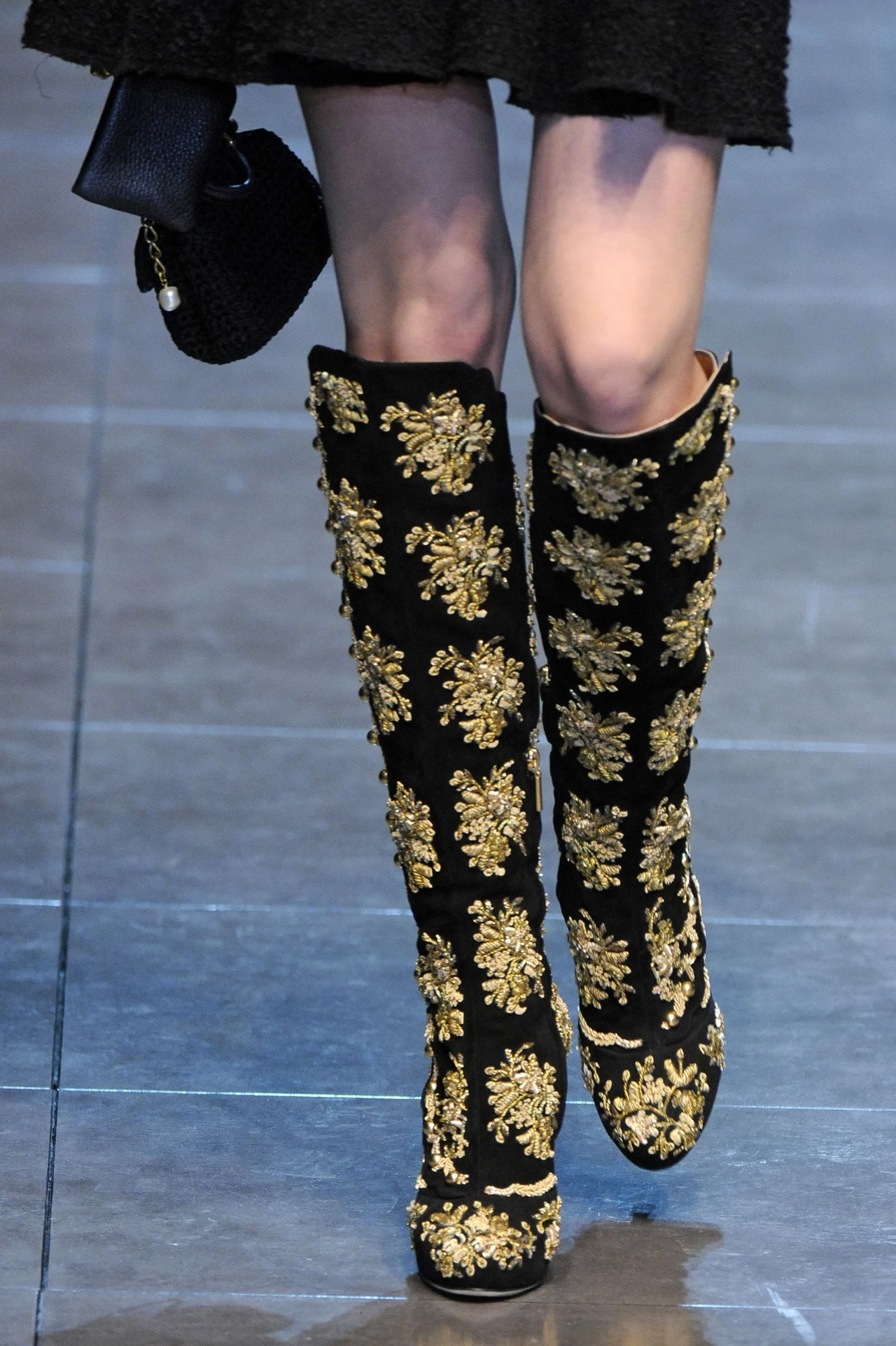 Dolce&Gabbana - kolekcja butów na sezon jesień-zima 2012/2013 Dolce&Gabbana - kolekcja butów na sezon jesień-zima 2012/2013