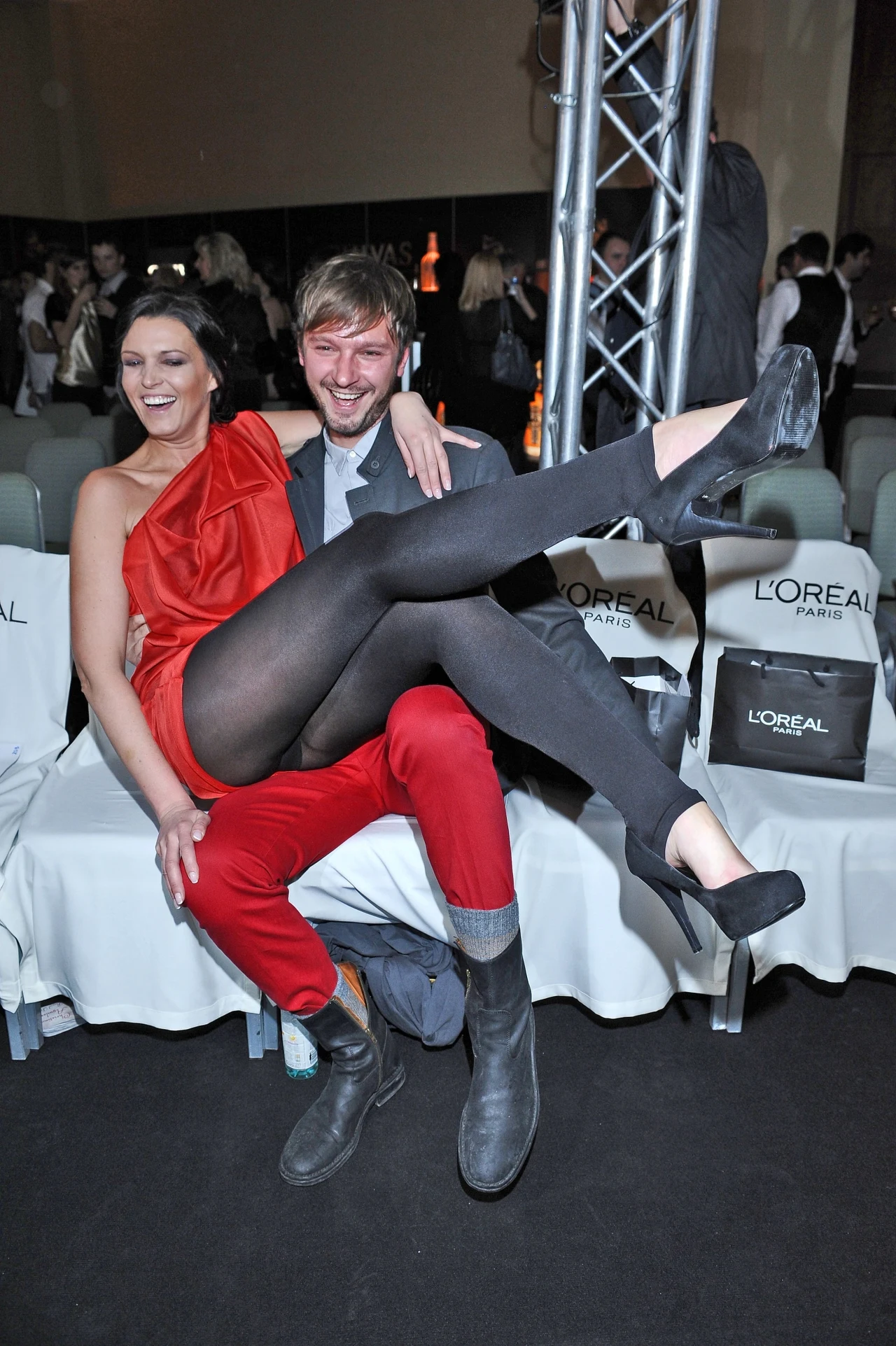 Mikołaj Komar i Ilona Felicjańska