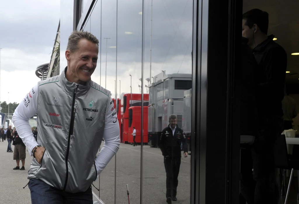 Schumacher po powrocie do ścigania tylko raz stanął na podium