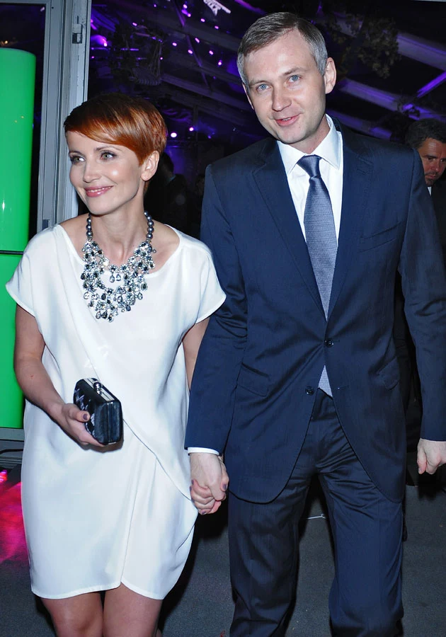 Zielińska ze swoim narzeczonym Wojciechem Domańskim Zielińska ze swoim narzeczonym Wojciechem Domańskim