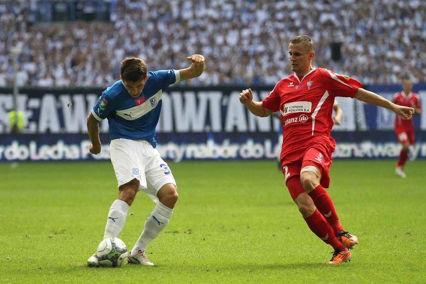 Górnik Zabrze był bliższy zdobycia trzech punktów w 3. kolejce Ekstraklasy od piłkarzy Lecha Poznań