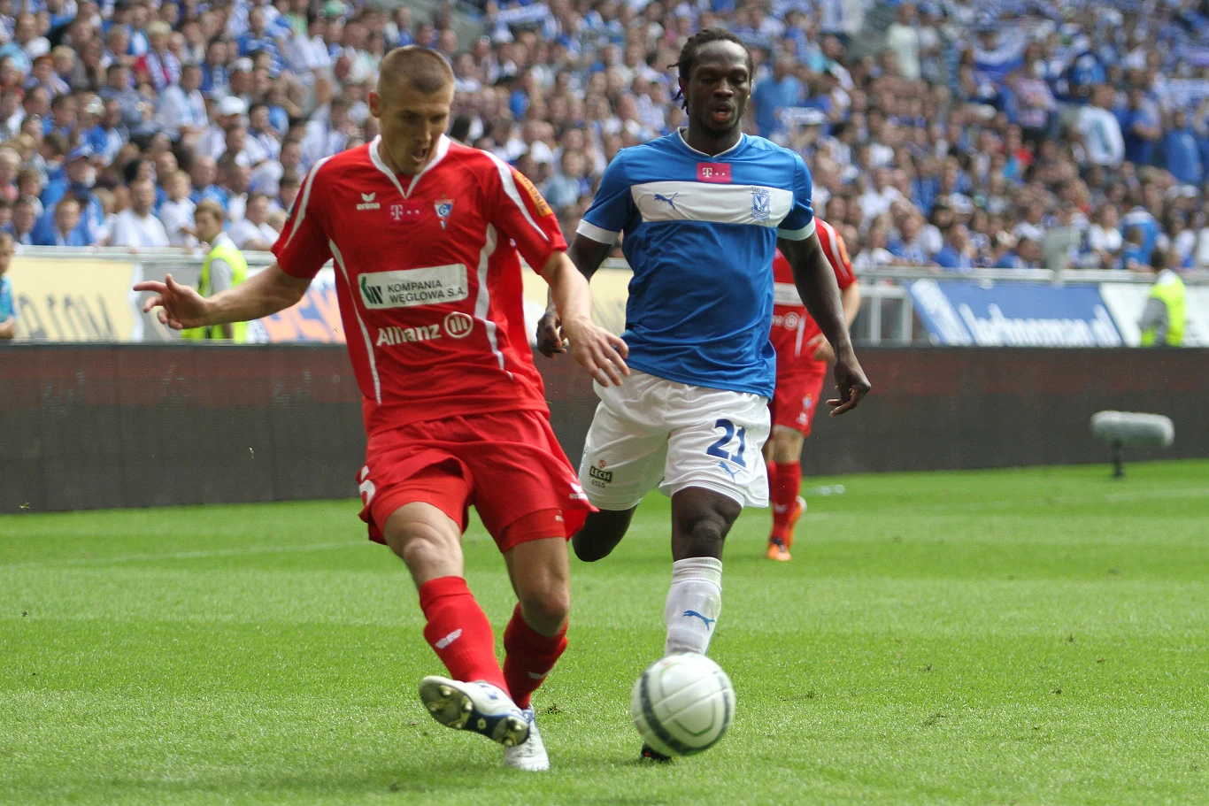 Górnik Zabrze był bliższy zdobycia trzech punktów w 3. kolejce Ekstraklasy od piłkarzy Lecha Poznań