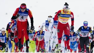 Justyna Kowalczyk i Marit Bjoergen