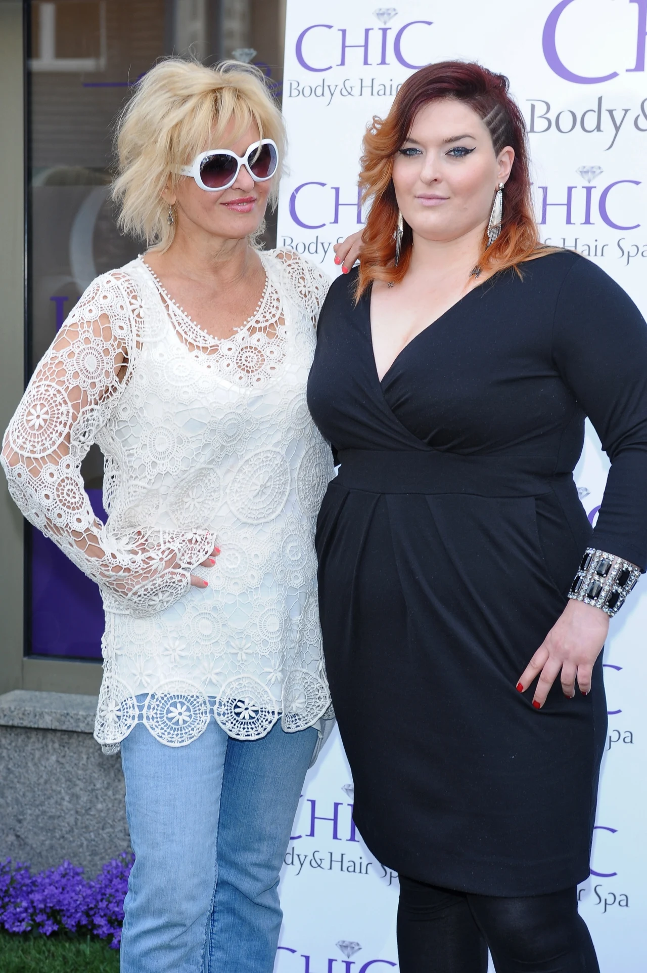 Ewa Kasprzyk z córką Małgorzatą Bednarowicz Ewa Kasprzyk z córką Małgorzatą Bednarowicz