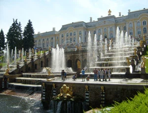 Pałac w Peterhofie, fot. Izabela Grelowska