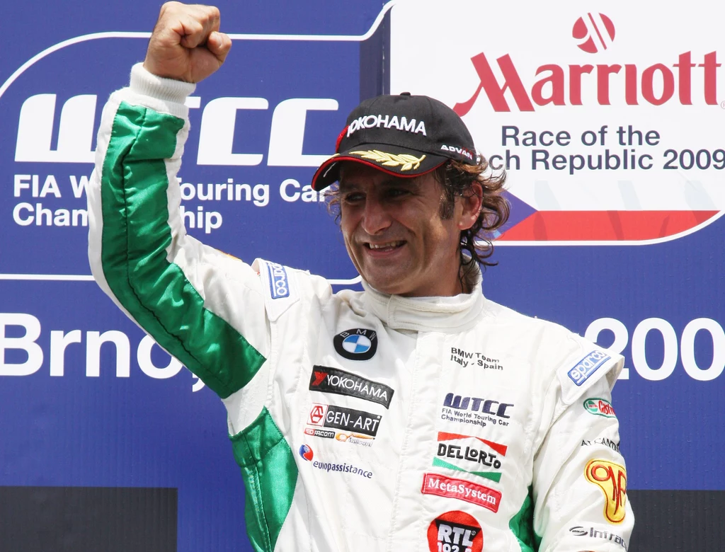 2009 rok. Zanardi wygrywa wyścig WTCC na torze w Brnie 2009 rok. Zanardi wygrywa wyścig WTCC na torze w Brnie